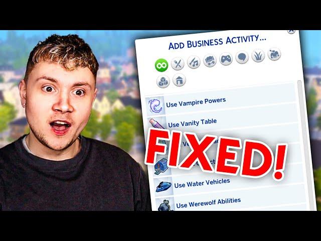 Fixing The Sims 4 Businesses & Hobbies so it isn't as bad