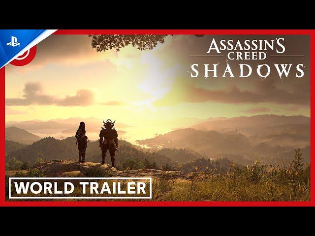 Assassin's Creed Shadows - World Trailer | PS5 Games