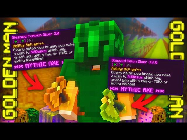 These Farming Upgrades are INSANE! - Hypixel Skyblock Goldenman #32