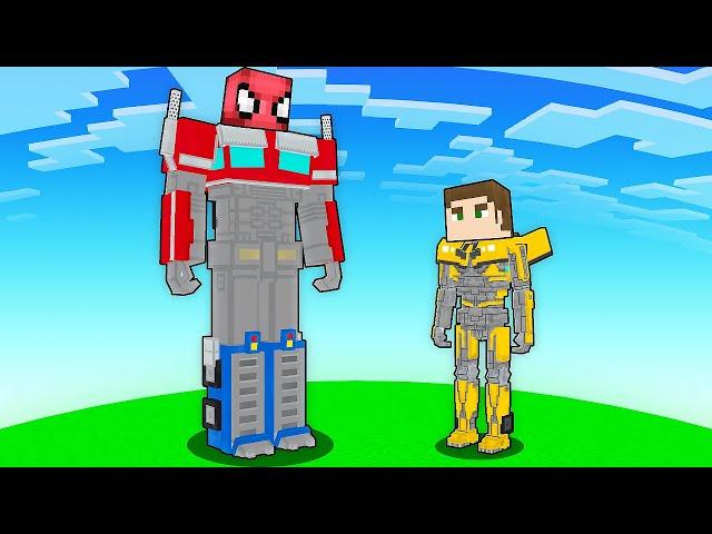 FERİTED vs TARIK TRANSFORMERS DÜNYASINA IŞINLANDI - Minecraft