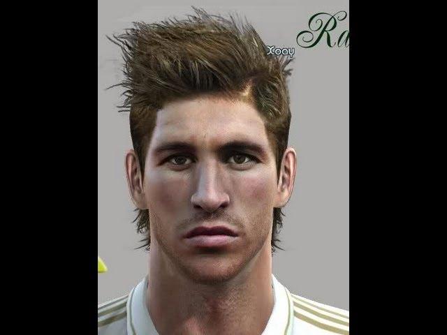 كيفية اضافة وجه فى..PES 2013