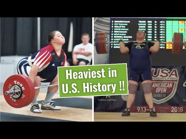 Heaviest American Women's Snatch and Clean & Jerk