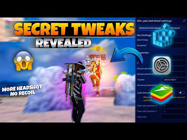 Revealing Best No Recoil Tweaks for BlueStacks Secret Settings Unlocked Free Fire | Bluestack 5