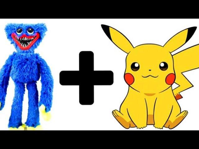 Huggy Wuggy + Pikachu = ??? | FNAF Animation