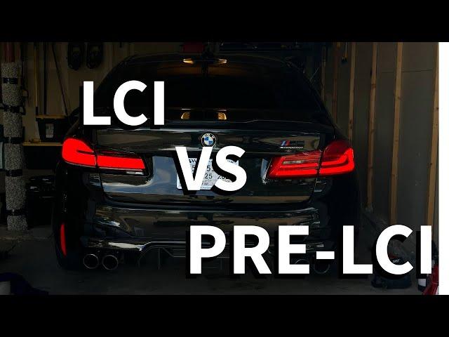 BMW 5 series/M5 G30/F90 LCI tail lights upgrade