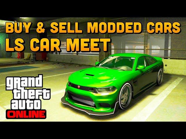 GTA 5 Online Buy & Sell Modded Cars | LS Car Meet Take Over l F1 & Benny Wheels