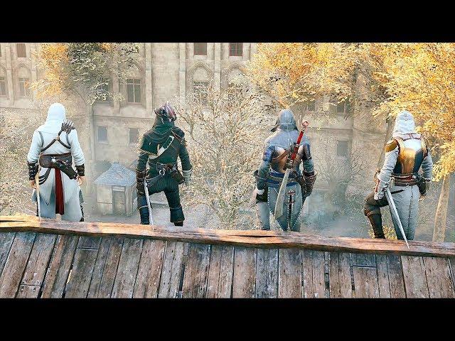 Assassin's Creed Unity Public Co Op & Stealth Kills Ultra Settings