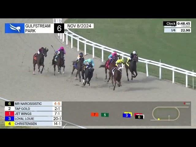 Gulfstream Park Carrera 6 - 8 de Noviembre 2024