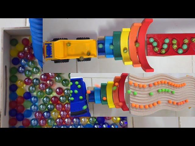 Asmr Reversing Marble Run Satisfying