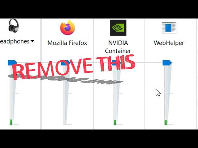 How to remove web helper