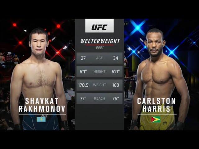 UFC Vegas 47: Rakhmonov vs. Harris (Full Fight Highlights)