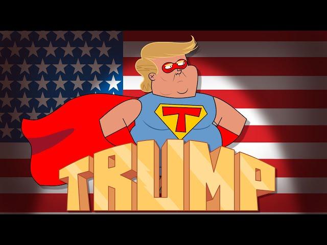 TRUMP (animated) 2024 ~ Parody of Shawn Mendes "Stitches"  ~ Rucka Rucka Ali