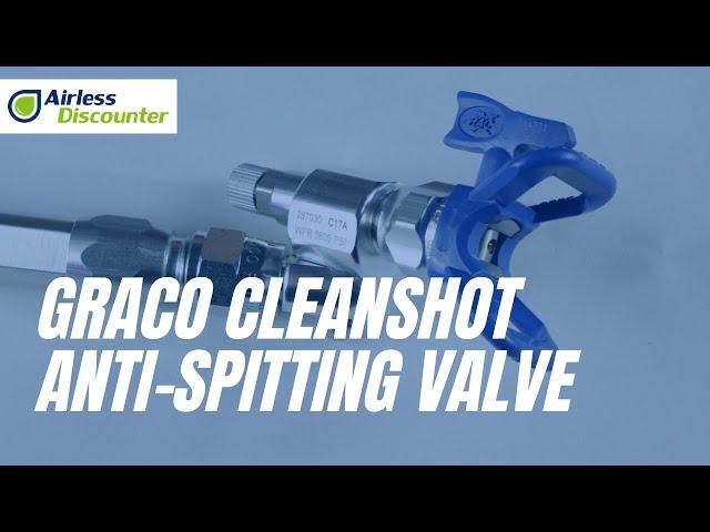 Graco CleanShot Anti-spitting Valve - Finding the Correct Setting