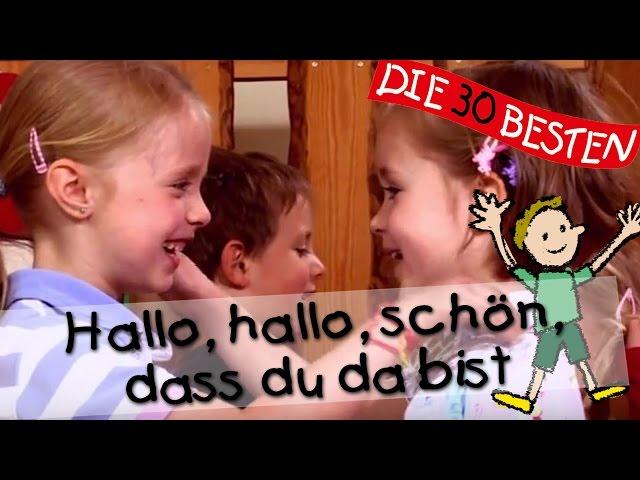  Hallo, hallo schön, dass du da bist - Singen, Tanzen und Bewegen || Kinderlieder