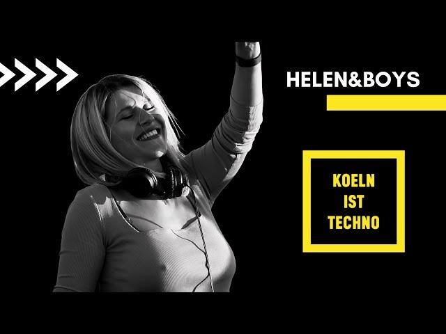 Helen&Boys @The Boat of KoelnTourist for Koeln ist Techno