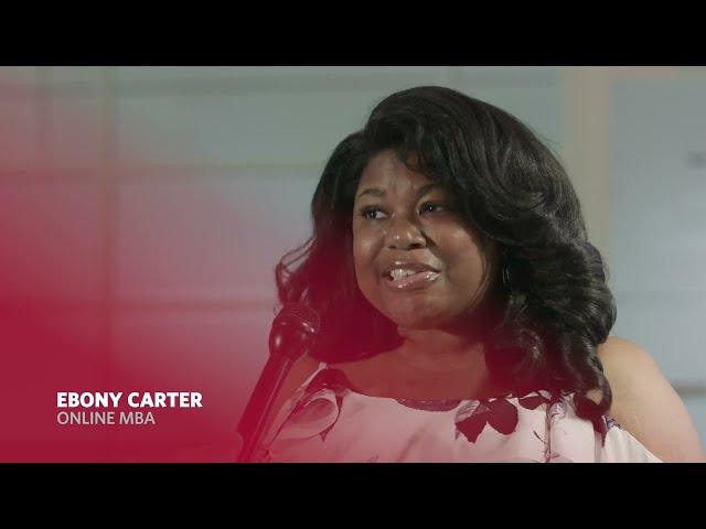 Meet Our Online MBA Graduate, Ebony Carter