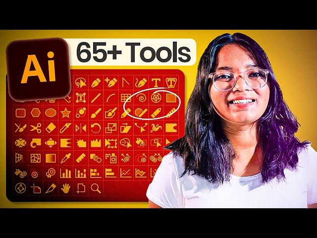 Learn 65+ Adobe Illustrator Tools Fast! Beginner’s Guide