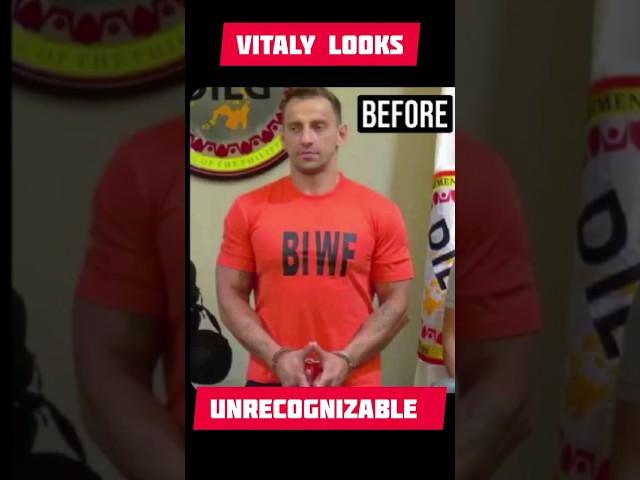 Vitaly looks unrecognizable in a recent picture taken from prison in the #phillipines #vitaly