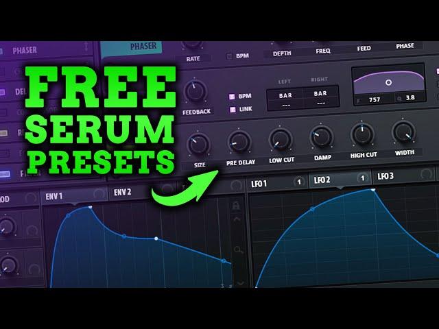 84 FREE Serum Presets For Dubstep, Bass House & Trap!