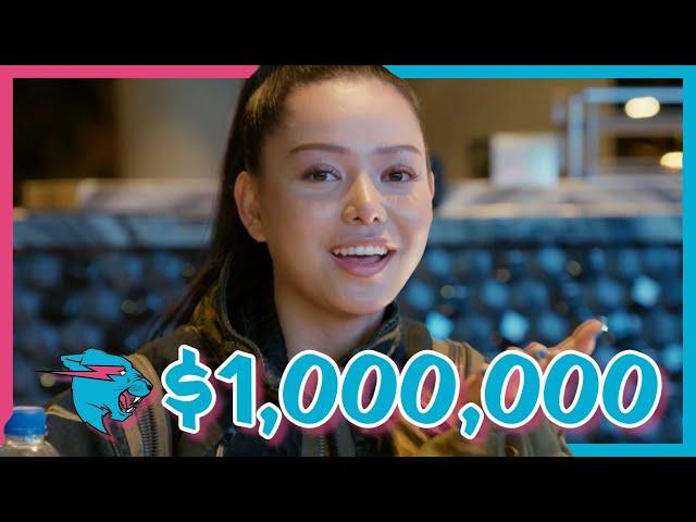 $1,000,000 for influencers with Bella Poarch  - MrBeast