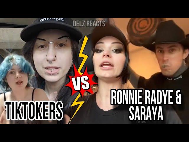 Ronnie Radke & Saraya VS Tiktokers saying he’s Transphobic #fallinginreverse