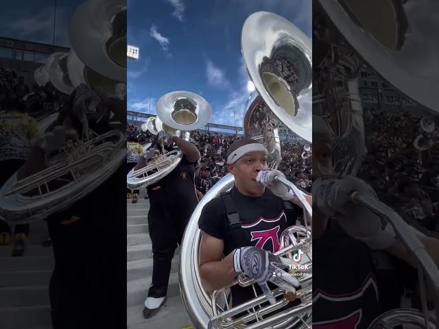 Alabama State Sousaphone Section (Silver Bullets) - Echoes