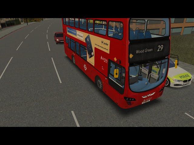 OMSI 2: Route 29 - Round Trip, Map - Route 24 London