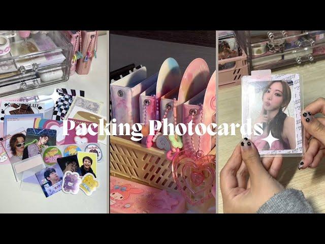 🪸Packing Kpop Photocards #42 [ ASMR ] | tiktok compilation |