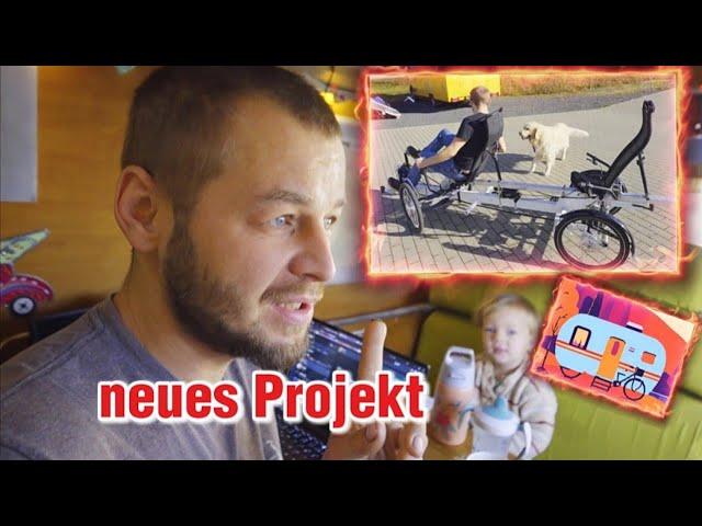 FAHRRADWOHNMOBIL? Ob das was wird? + Tour mit Aaron