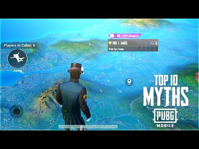 PUBG IQ Myths l Top 10 Mythbusters In PUBG Mobile #32