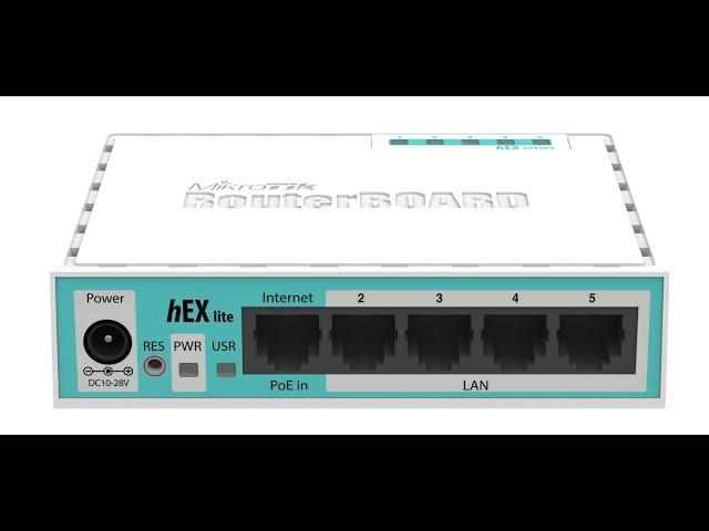 Обзор Mikrotik HEX Lite RB750r2 - Review of Mikrotik HEX Lite RB750r2