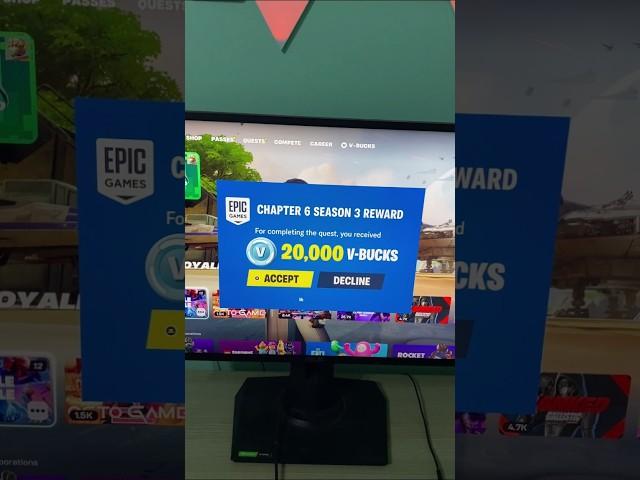 Nobody Expected This Fortnite V-Bucks Method to Work  #fortnite #vbucks #trendingshorts