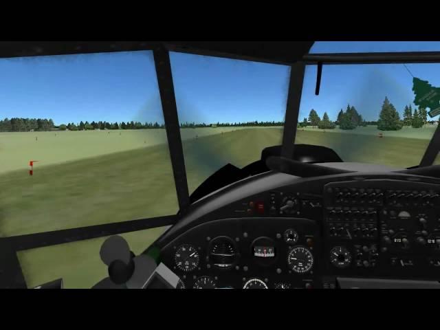 Free Fallin' ... on a splendid day (X-Plane 9, HD)