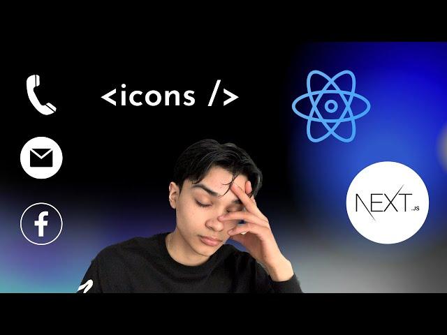 Icons in React & Next Js | Simplified