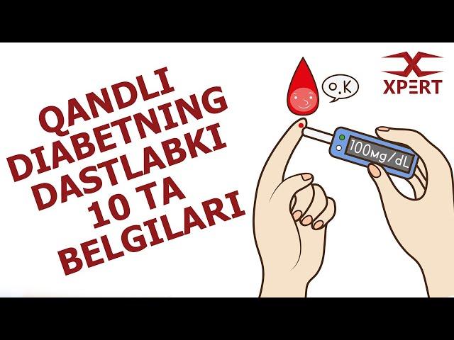 Qandli Diabet Kasalligi Alomatlari