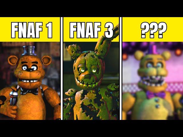 Ranking Every FNAF Games Animatronics!