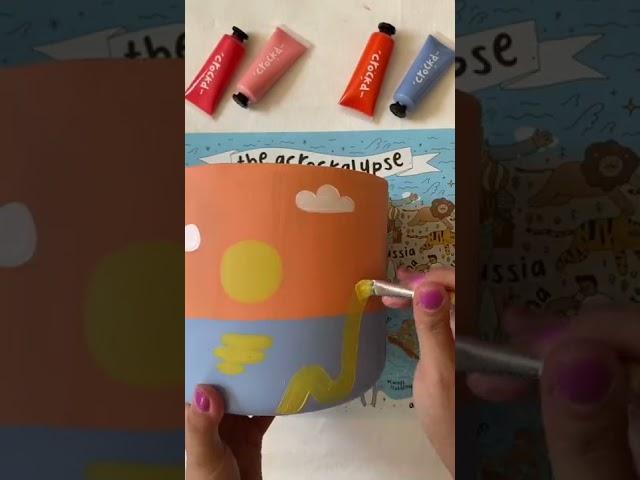 Pride Art!  DIY Pride Painted Planter w/ Crockd 🪴