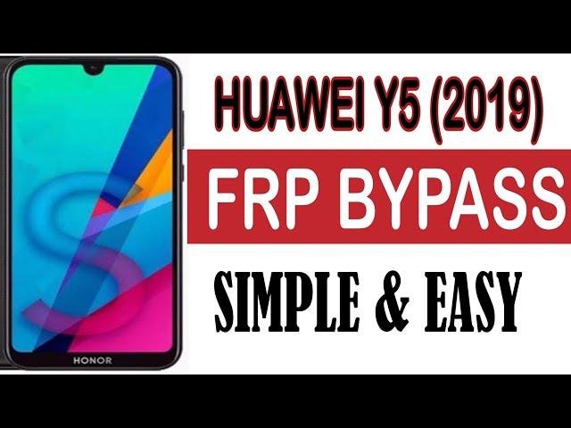 Huawei Amn-lx9 frp bypass / Huawei y5 2019 frp bypass test point