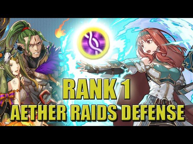 AETHER RAIDS DEFENSE!! Celica Sends Foes Spiraling! (Infantry Pulse Chaos Season Rank 1 Defense #6)