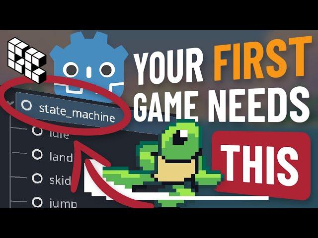 The First Skill GODOT Beginners Should Learn - State Machine Game Showcase