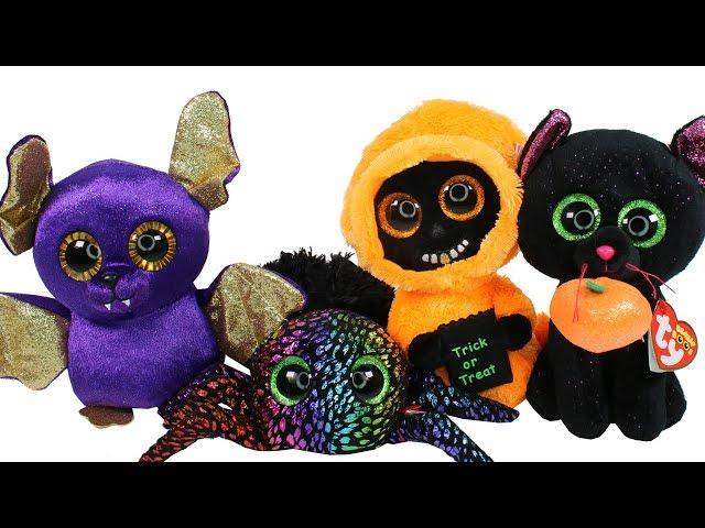 NEW Halloween 2018 Beanie Boos Haul Unboxing Toy Review TY Beanie Boo Plush