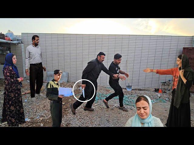 Ruhollah and his third wife travel to Zahra hut to start their marriage and ask Zahra for a divorce