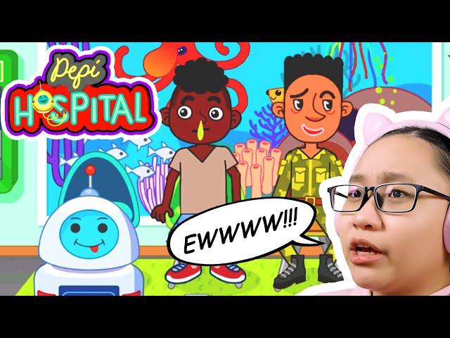 Pepi Hospital - Ewww Gross - Let's Play Pepi Hospital!!!