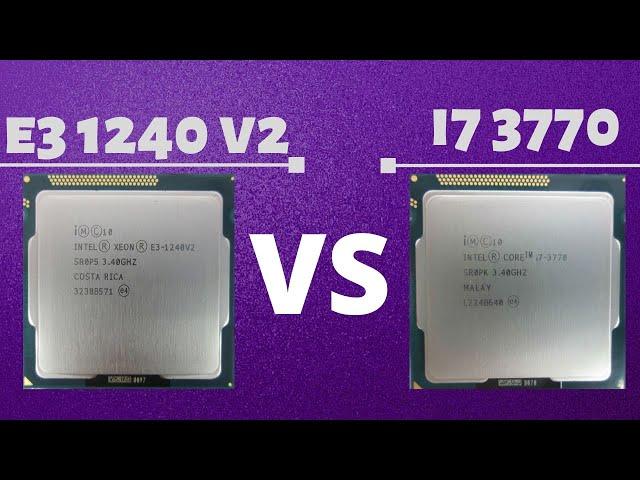 E3 1240 v2 vs I7 3770 - which is better for gaming? - The final answer I Gamer Bolt