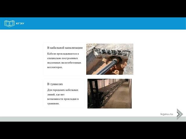 Кабельные линии электропередач 6-35кВ