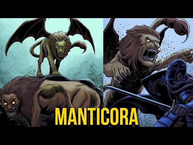 Manticora - A Estranha e BRUTAL Criatura Híbrida Comedora de Homens da Mitologia