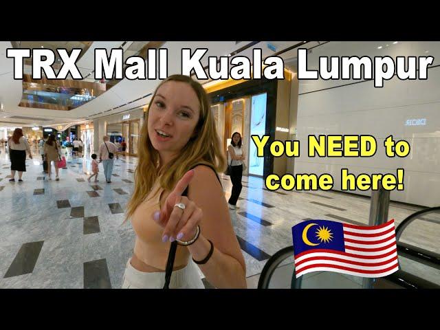 Exploring The Exchange TRX Mall in Kuala Lumpur | Malaysia's newest attraction!