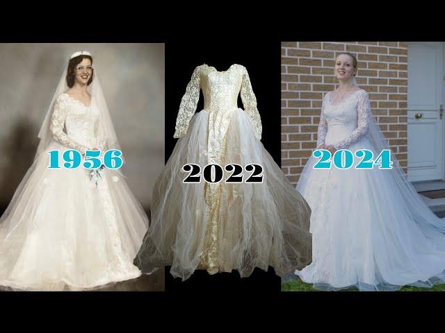 1950s Vintage Wedding Dress Gets a Second Chance