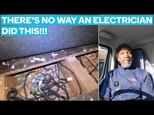 "If An Electrician Did This He Doesn't Give A ****"| Electrical Fault Finding| Electrician In London