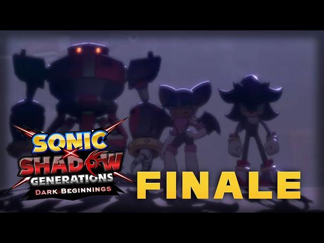 Sonic x Shadow Generations: Dark Beginnings: FINALE - LIVE REACTION!